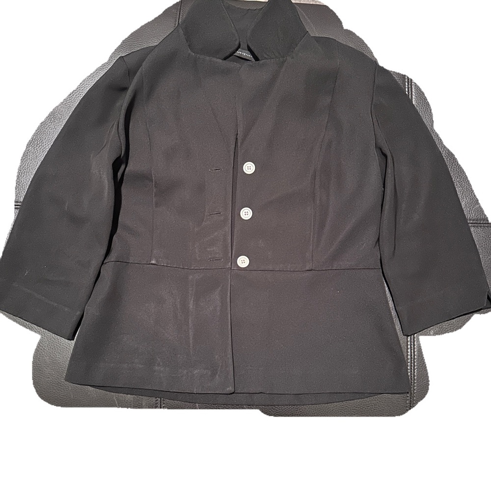 Black Blazer with Buttons